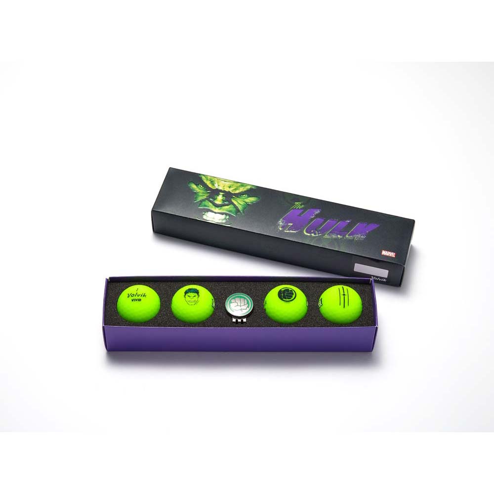 Volvik Marvel Golfbälle Geschenkset – Mit Mattem Finish, Lebhaften Farben Und Größerem Kern Für Maximale Distanz